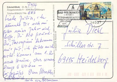 Bad Wildungen — Reinhardshausen — Wydawnictwo Schöning & Co — Rewers