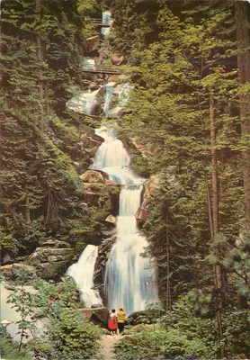 Träberg no Schwarzwald — 162 m de altura — 7 Cascata — editor não visível