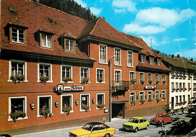 Bilhete postal moderno Hotel Baren