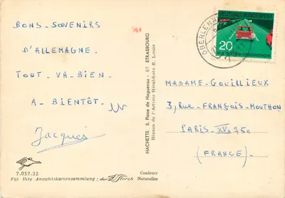 Baden-Baden — Grüss aus Baden-Baden — Hachette — Verso