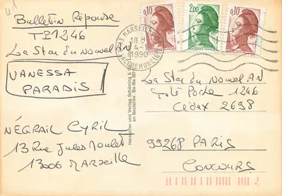 Weltbad Baden-Baden — widok panoramiczny — wydawca Herseller & Co. — Rewers