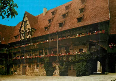 Bamberg — Hofhaltung Romântica — Kunstverlag Ansbach BD 89