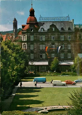 Hotel Bamberger Hof — Bamberg, Alemanha — editor Anschliskarten-Verl.
