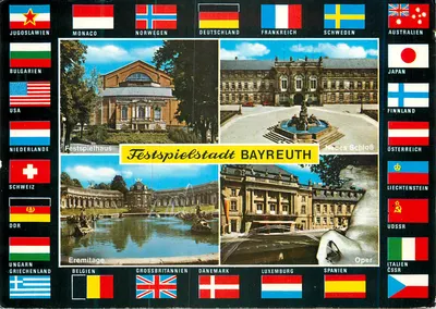 Festspielstadt Bayreuth — Editor: Schöning & Co + Gebrüder Schmidt, número de série 243