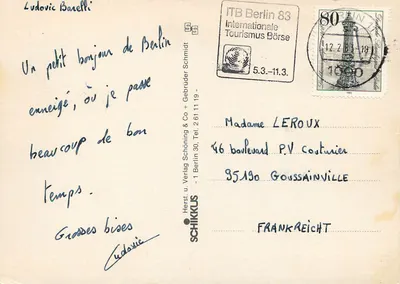 Berlim — Locais emblemáticos — Schikklus — Verso