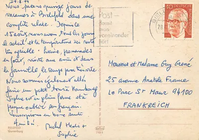 Sparrenburg — Bielefeld — editor Krüger, n° 710/3 — Verso