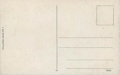 Danzig — Holzmarkt — Georg Stilke, Berlin NW. 7. — Rewers