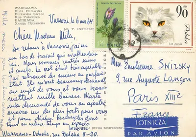 Varsóvia — rua Pulańska — editor Fot. T. Hermanek — Verso