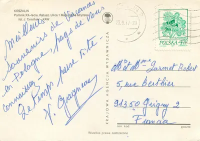 Koszalin — monument i budynki — Agencja Wydawnicza — Rewers