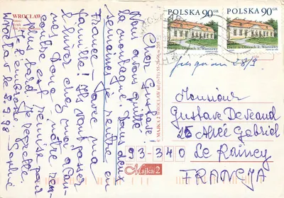 Piasztowski — Wrocław — editor Małka 2, n°2 — Verso