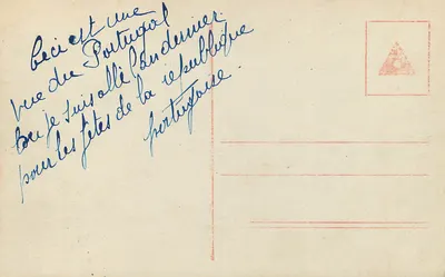 Estoril — Vista Geral — Carte postale — Verso