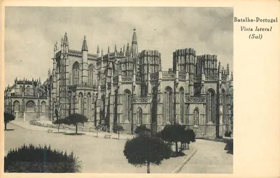Batalha-Portugal — Vista lateral (Sul) — Neogravura, Limitada — Lisboa