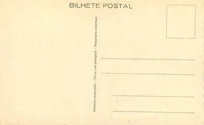 Lisbona - Plac Restauradores i Aleja Wolności — Cilhete Rivaro Torres nr 233 — Rewers
