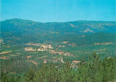 Cabeceiras de Basto (Portugal) — Aspecto geral da vila e arredores — Estúdio Fotográfico de Domingos de Sousa