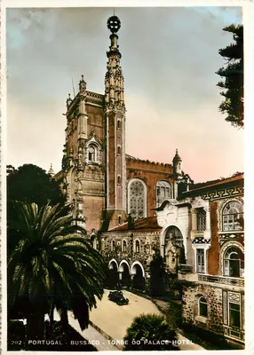 Bussaco — Torre do Palace Hotel — Ed. Alexandre D'Almeida n°282