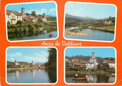 Arcos de Valdevez — aspectos do pequeno vilarejo — Edições Lusocolor, n°298