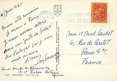 Sesimbra — Widok częściowy — Wydawnictwo IRIS — Rewers