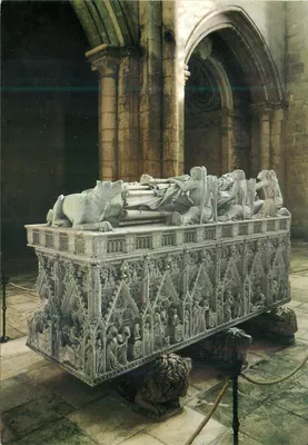Alcobaça - Portugal — Túmulo do Rei Pedro I — Edição Tabacaria Rossio