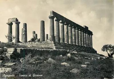 Agrigento - Templo de Juno — editor Ediz. Di Leo Eduardo - Tabacchi - Agrigento