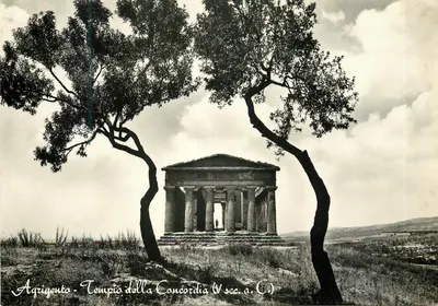 Agrigento - Templo della Concordia (Vèc. a.C.) — Ed. Gaetano Onorato