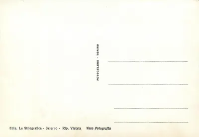 Amalfi - Villaggi e strada per Sorrento — Wydawca La Stilografica, Salerno — Rewers
