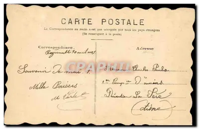 Fiori e libro — cartolina postale — editore non visibile — Verso