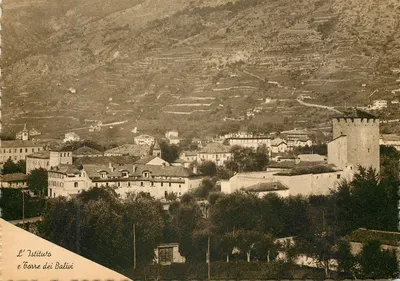 L'Istituto e Torre dei Balivi — widok panoramiczny — Wydawnictwo Marconi, Genua