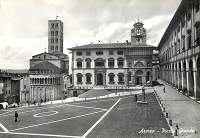 Alerro - Piazza Grande — vista da catedral e do palácio comunal — Vera Fotografia, Torino