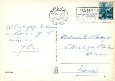 Assisi - Bazylika św. Franciszka i Święty Klasztor — wydawca Alterocca Terri, n° 13275-49 — Rewers