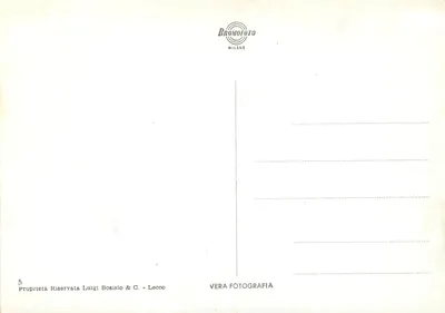 Limonta (Bellagio) — Albergo Limonta e Grupo de vilas — Bromofoto Milano — Verso