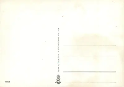 Capri - I Faraglioni — widok z balkonu z kolumnami — ALTEROCCA TERNI, n° 22295 — Rewers