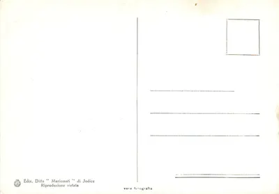 Kapri — widok panoramiczny i zabytki — wydawca Mariomati di Jodice, nr 21-419 — Rewers