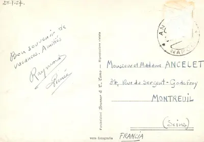 Capri - Marina Piccola i Monte Solaro — 21-389 — Brunner & C. Torno — Rewers