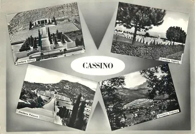 Cassino — Cemitérios italiano, inglês, polonês e alemão — Ediz. Sambucci e Figlio