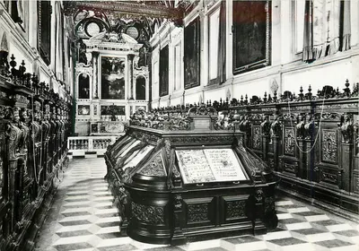 Interior da nova sacristia — Certosa di Pavia — F.lli Scrocchi