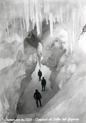 Fissuras do Col do Gigante — Courmayeur m. 1224 — Ed. S.A.C.A.T. Torino