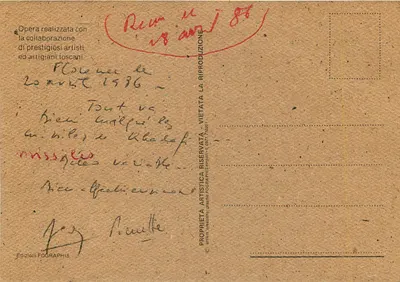 FIRENZE: Duomo e Campanile di Giotto — Éditions FOGRAPHIS — Verso