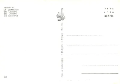 Ferrara - Katedra — wydawnictwo D.Y.E. n°08 — Rewers