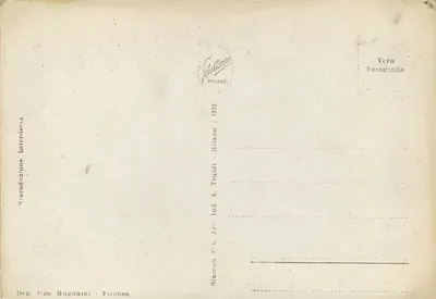 Palácio Vecchio - Pátio — Firenze — editor Ugo Mugnaini, n°19 — Verso