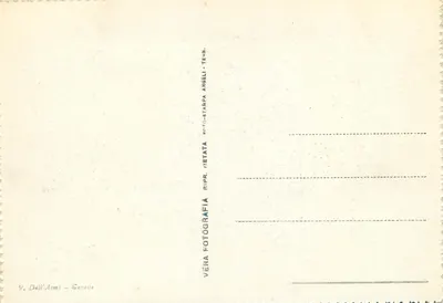 Genova - Panorama — seria 10 — V. Dell'Armi - Genova — Rewers