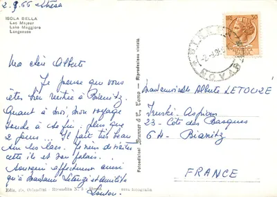 Isola Bella - Lago Maggiore — Brunner & C., Como, nr 208-20 — Rewers