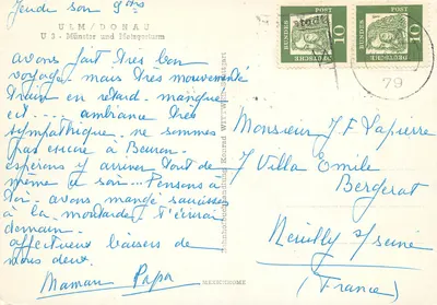 Ulm - Münster i Metzgerturm — wydawca IRIS — Rewers