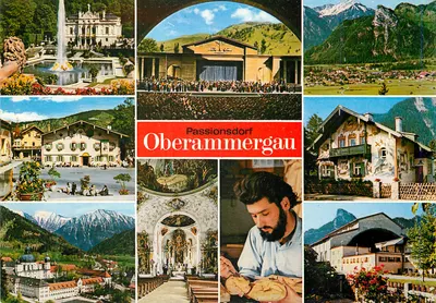 Oberammergau — Passionsdorf — Huber