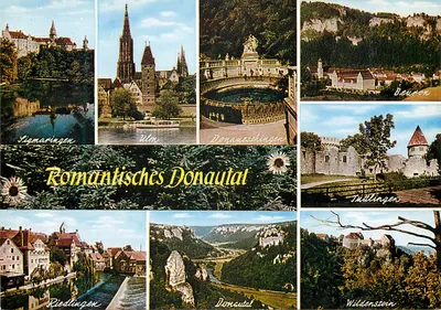 Valle Romântico do Danúbio — Locais do Danúbio — editor Bildverlag Traut