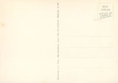 Valle Romântico do Danúbio — Locais do Danúbio — editor Bildverlag Traut — Verso