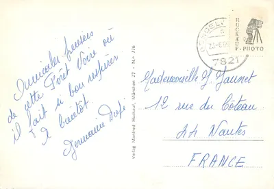 Schwarzwald — Miejsca i krajobrazy — Verlag Huckauf, N° 716 — Rewers