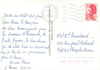 Baden, Rastatt, Offenburg — vista da cidade e do castelo — Kunstdruckverlag — Verso