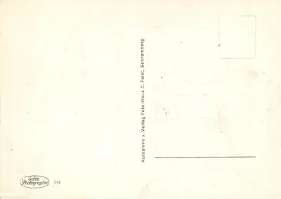 Cidade de Schramberg, Schwarzwald — vista aérea — editor C. Faist, Schramberg — Verso