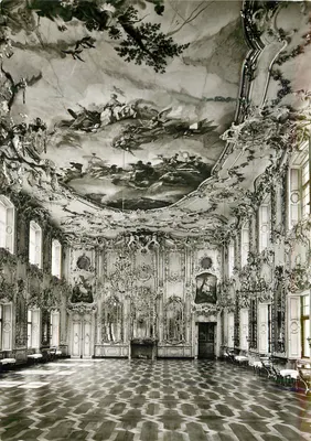 Augsburg - Coleções de arte da cidade no Schaezler-Haus, Salão de Festas 1765/70