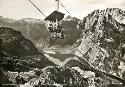 Jennerbahn com Watzmann 2414m, Stein. Meer & Königssee — M. Lochner